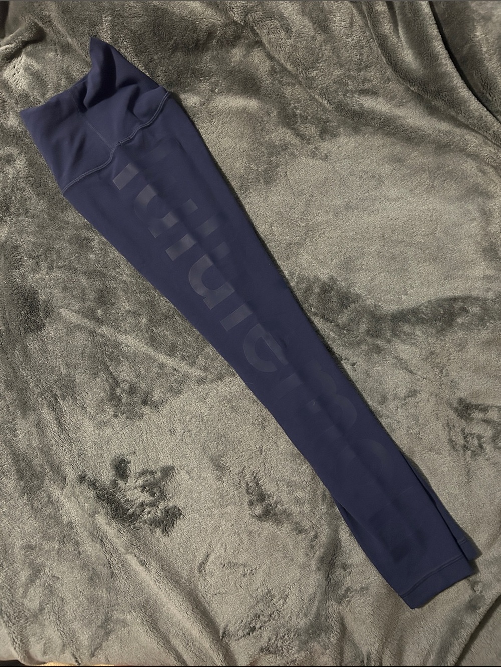 lululemon athletica Deep Navy High-Rise Leggings with Subtle Logo